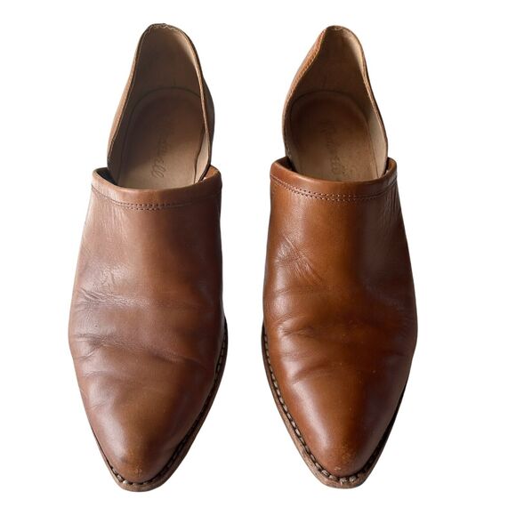 Madewell Shoes - MADEWELL BRADY Women’s Lowcut English Saddle Leather Shoe Booties Size 8.5